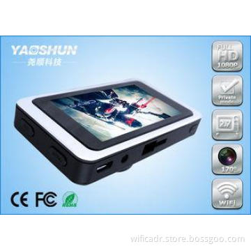 1080P GPS Car Camera with Wifi 170 Degree Wide Angle Loop R